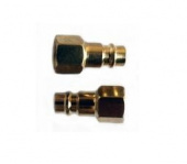 Фитинг-переходник EURO разъем M-F резьба 1/4"ERGUS