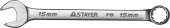 Ключ комбинированный  15 мм STAYER MASTER