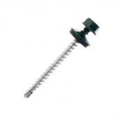 Саморез кровельный 4,8*50 (RAL 6005 зелёный)