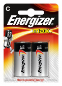 Батарейки Energizer MAX Е93/LR14/С алкалиновые (2 шт.)
