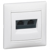 Информационная розетка-Valena-RJ 45-категория 5е-UTP-2 белый LeGrant