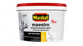 Краска в/д Marshall Maestro Потолок Люкс глубокоматовая 2,5л