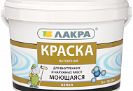 Латексная краска для внутренних и наружных работ.